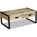 Un espace mieux organise grace a ce commode avec tiroirs, a l'aspect bois, finition bois naturel