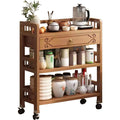 Pour un interieur harmonieux, buffet avec tiroirs, avec portes en finition chene et bois naturel