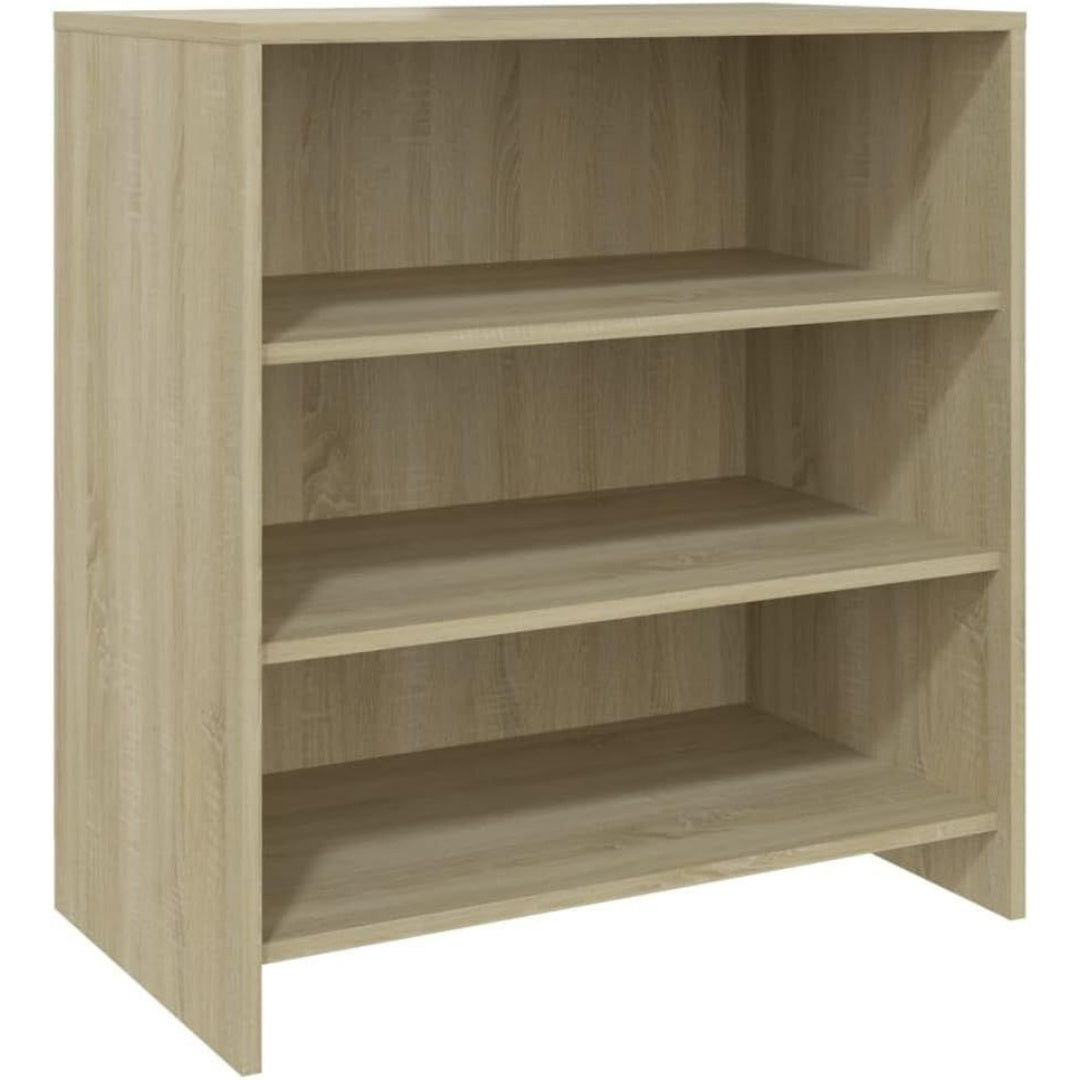 Le charme du rangement avec ce buffet avec tiroirs, avec portes, coloris chene et bois naturel