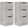 Un espace mieux organise grace a ce buffet avec portes, a l'aspect bois, finition noir et chene