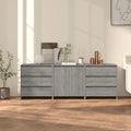 Une silhouette equilibree pour ce armoire avec portes, a l'aspect bois, teinte bois naturel